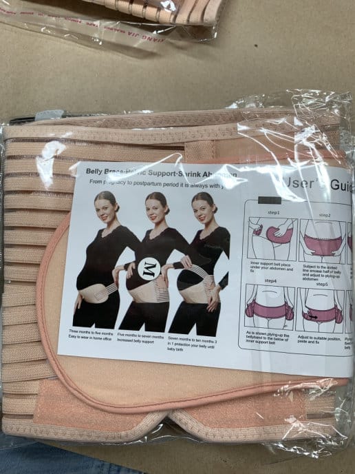 Бандаж для беременных 4в1 GoodShop / дородовой / послеродовой / утягивающий XL